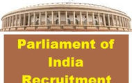 Parliament of India Recruitment 2021